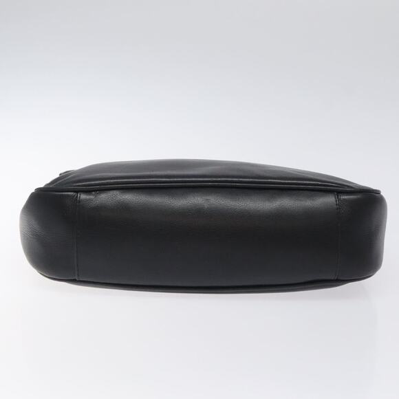 GUCCI Bamboo Hand Bag Leather Black Gold 001 1998 001 1998 - Picture 9 of 12